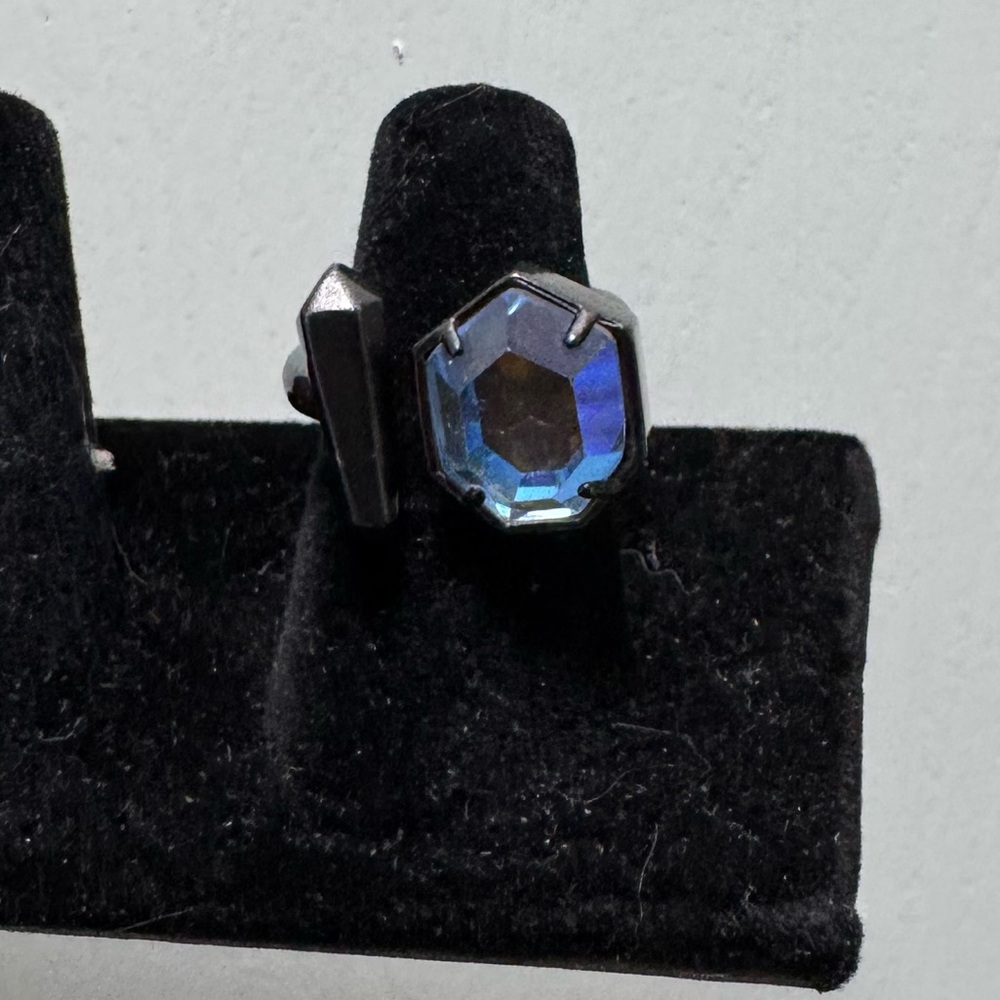 Kendra Scott Iridescent Blue Ring